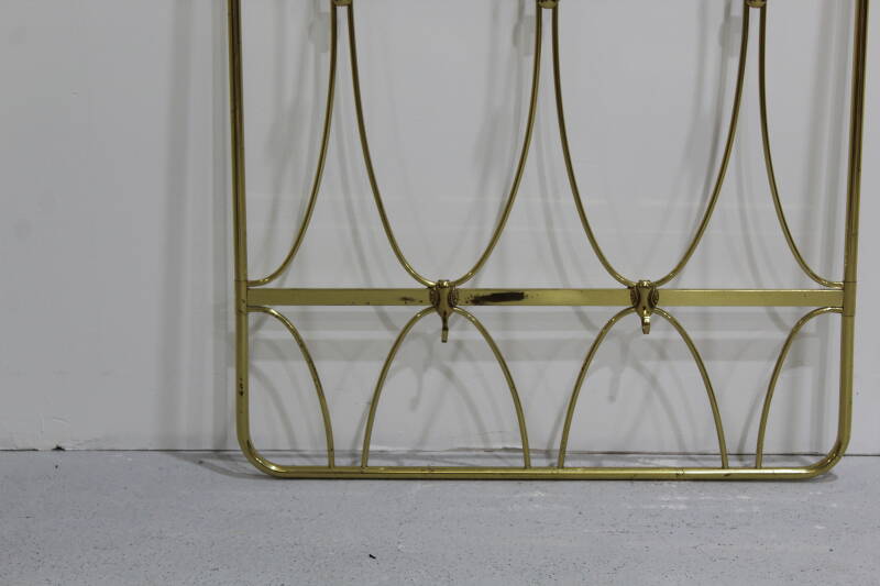 Vintage brass wardrobe, coat rack - 70s | 01063