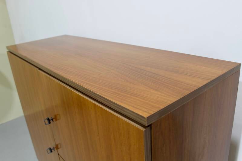 Vintage hoge kast, dicht - jaren '70 | 01255