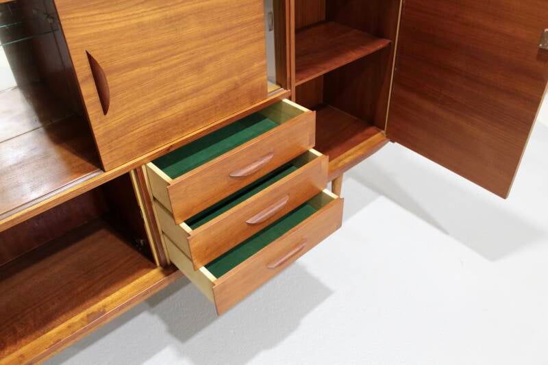 Vintage highboard, sideboard - 60s, teak | 01153