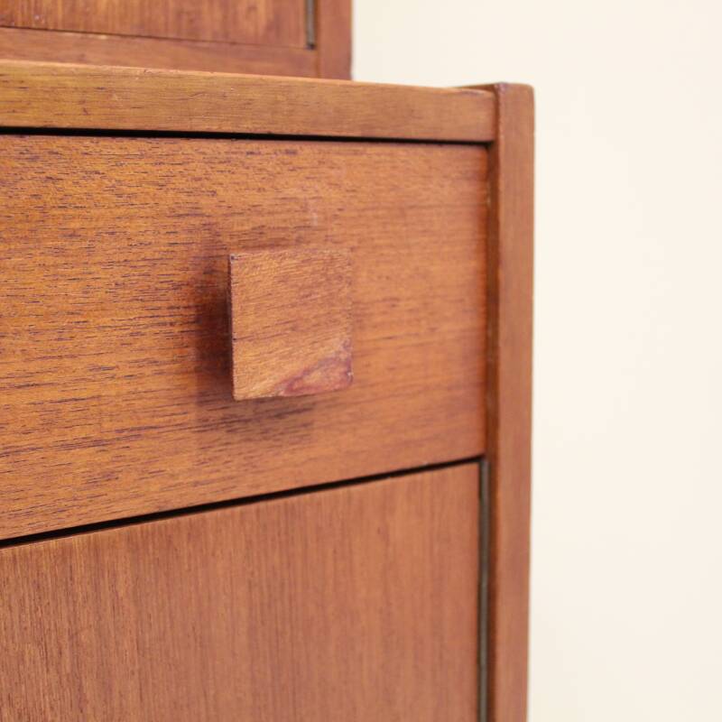 Vintage wandkast, highboard (2/3)