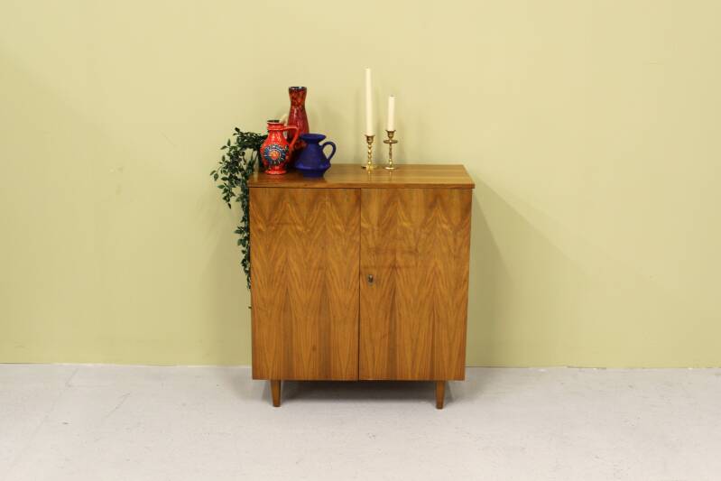 Vintage cupboard, hall cupboard - wood 1960s