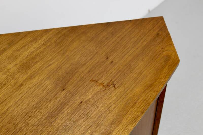 Vintage corner cabinet, audio furniture - 60s | 01195