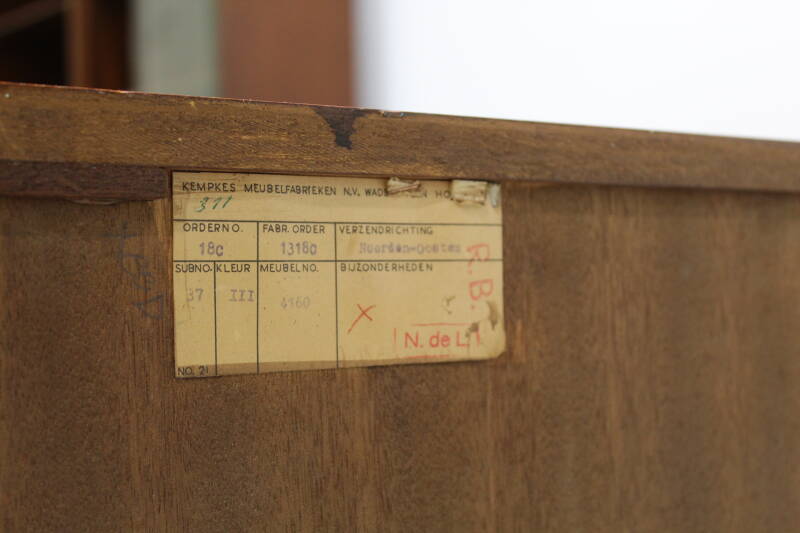 Vintage boekenkast – Formule meubels, jaren ’60 | 01145
