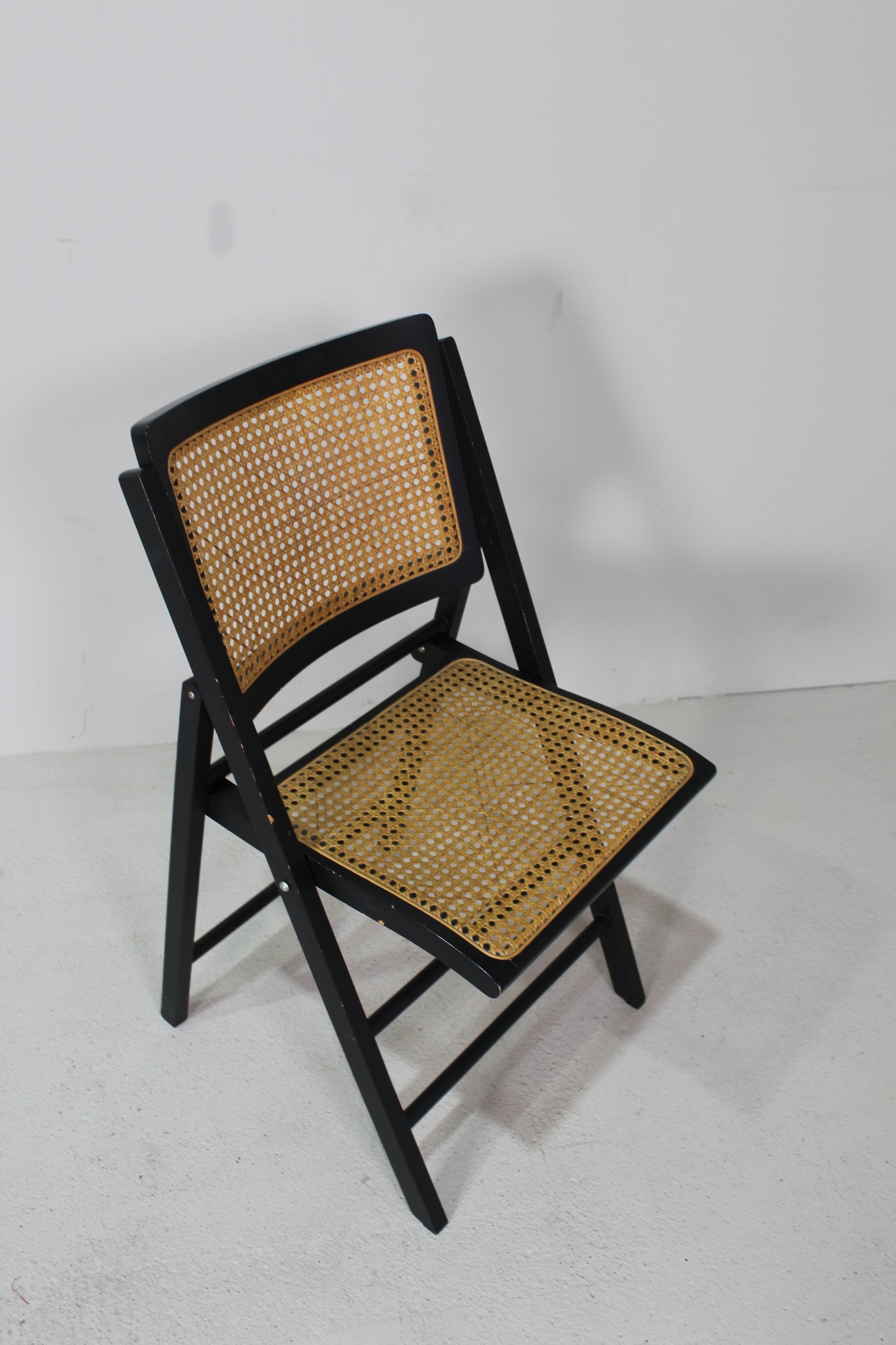 Retro webbing klapstoel