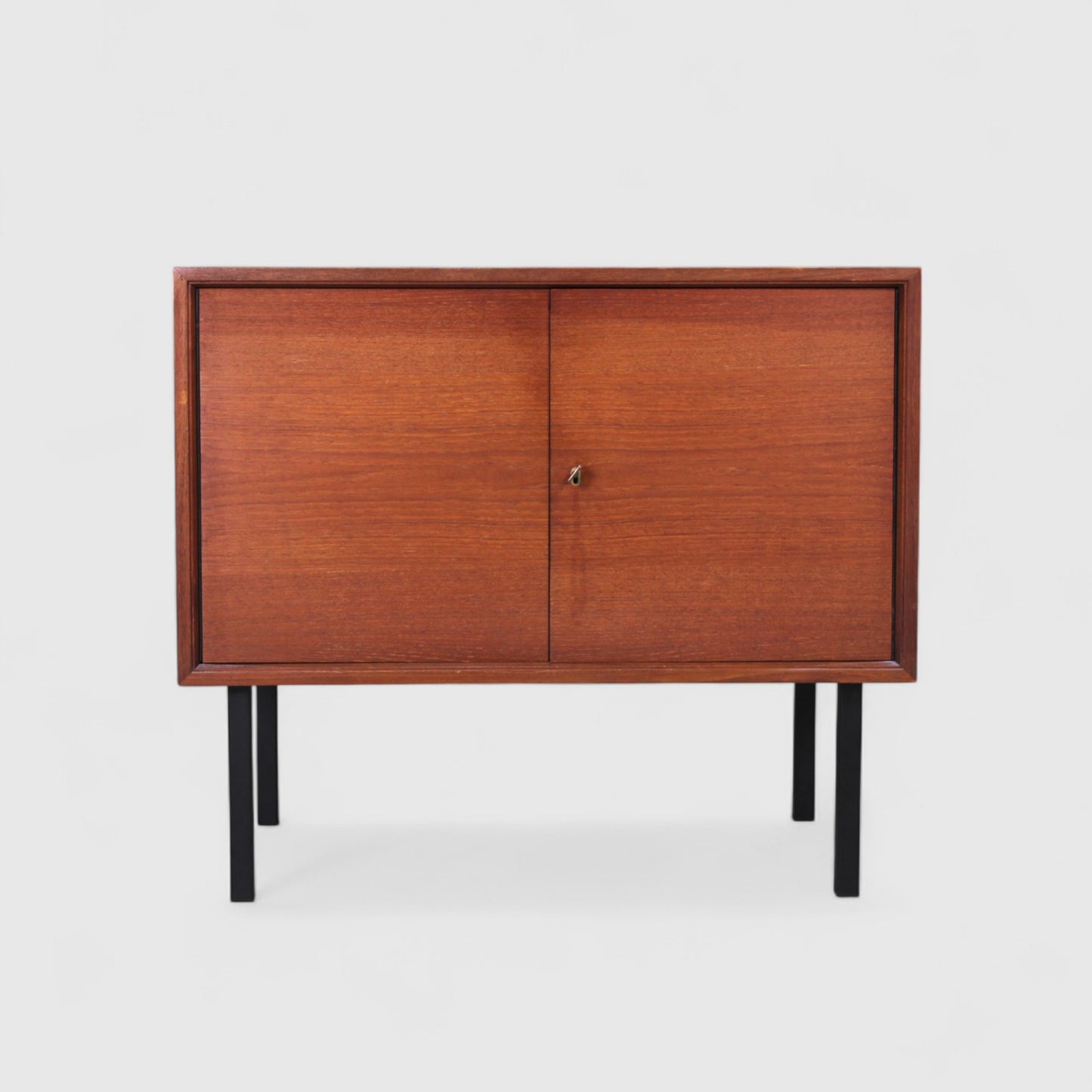 Vintage teakhouten kastje, dressoir - jaren '60