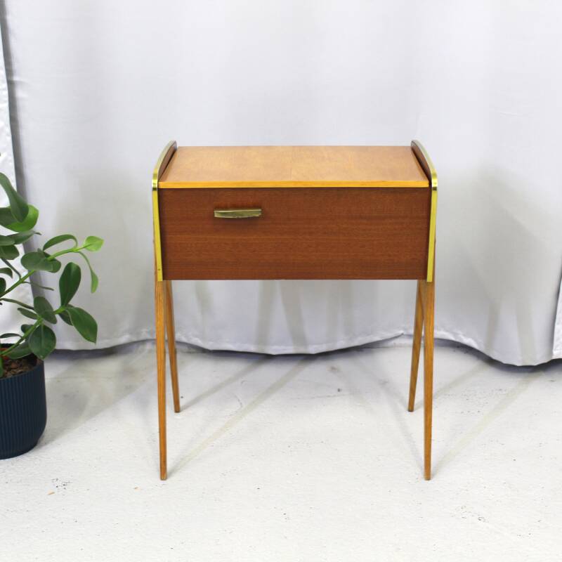 Vintage sewing cabinet, side table
