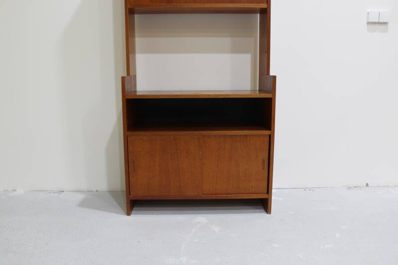 Vintage highboard Poul Cadovius for KLM - 1960s, teak | 00898
