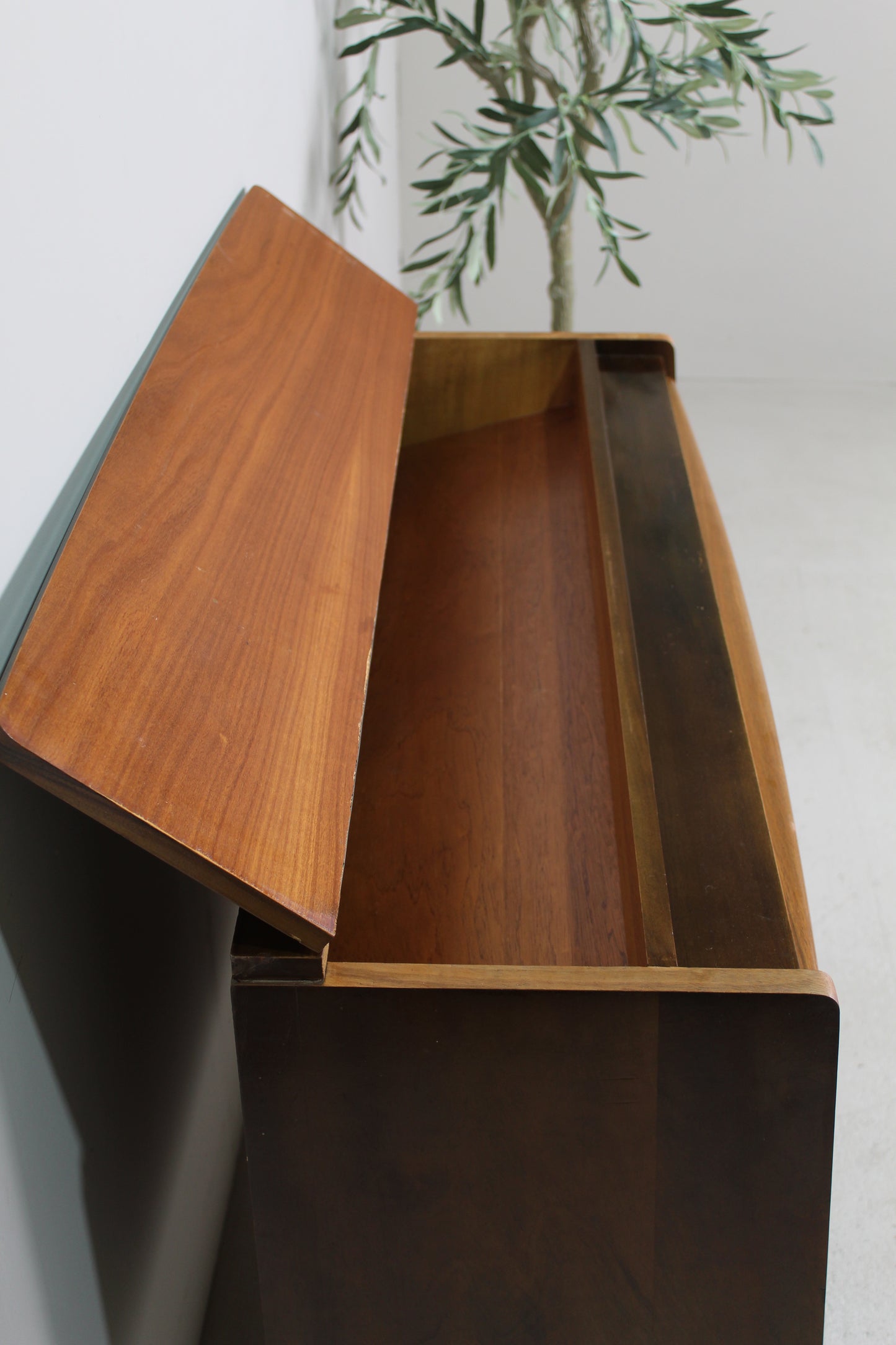 Vintage schoenenkast jaren '50