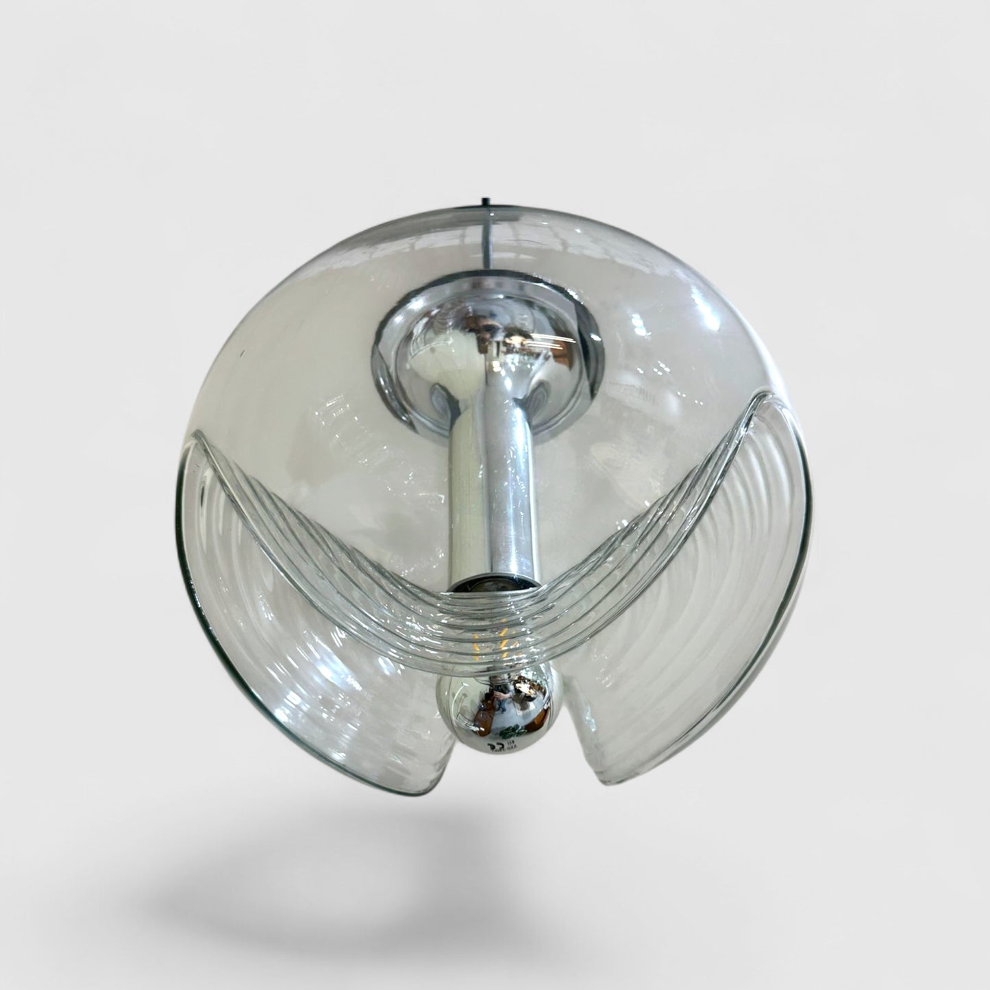 Vintage design jaren '70 hanglamp 'Wave'