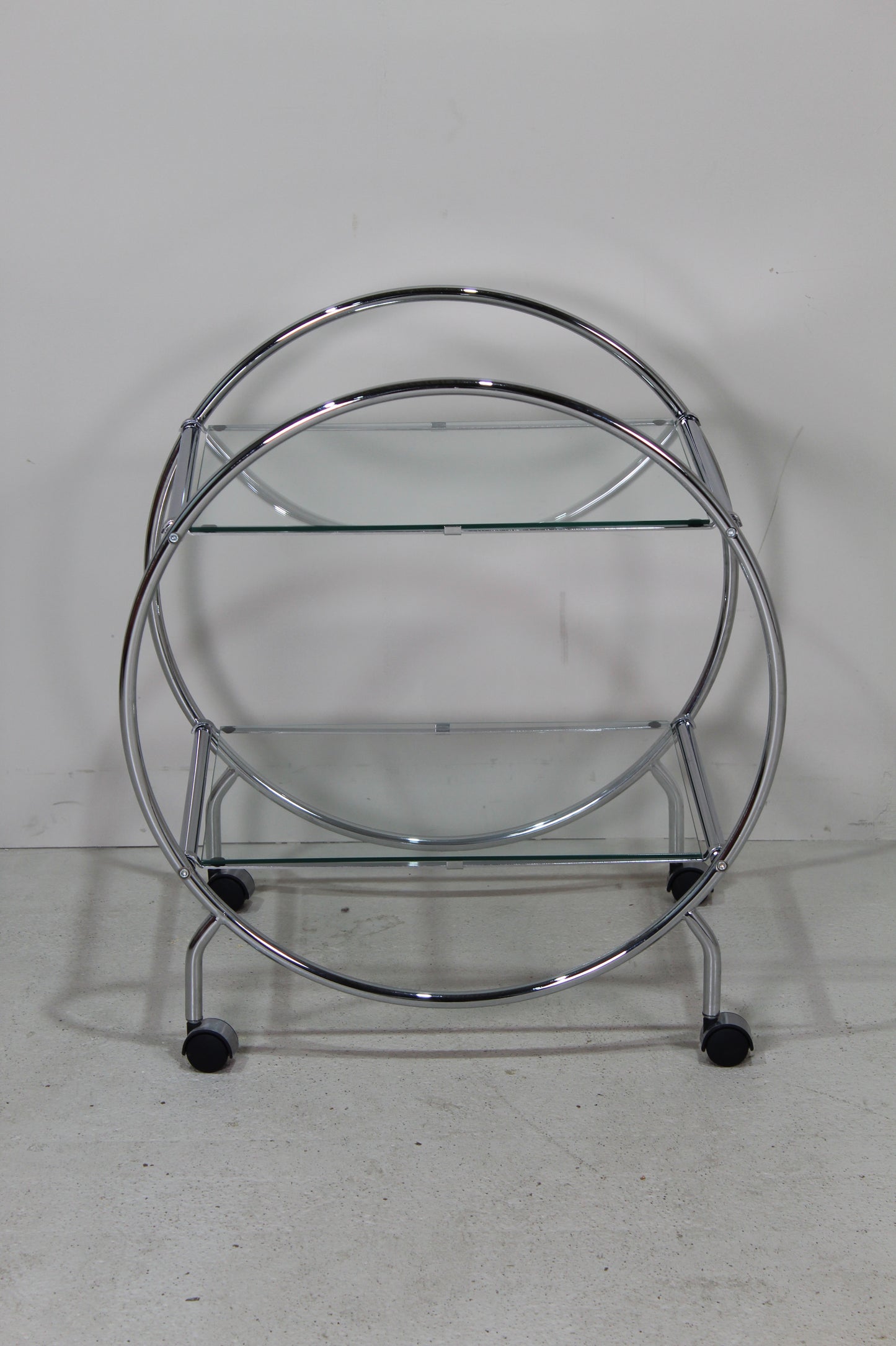 Vintage barcart, serveerwagen jaren '80