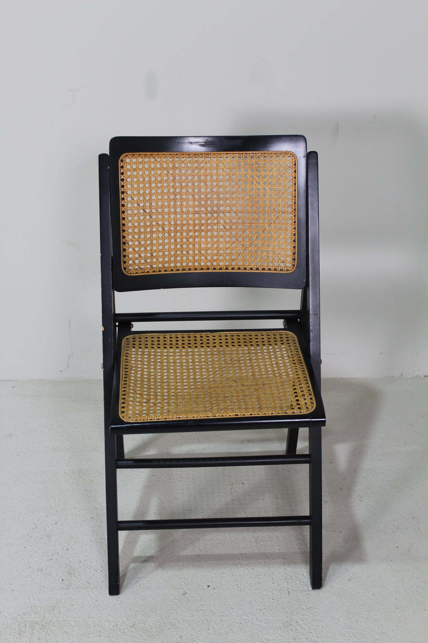 Retro webbing klapstoel