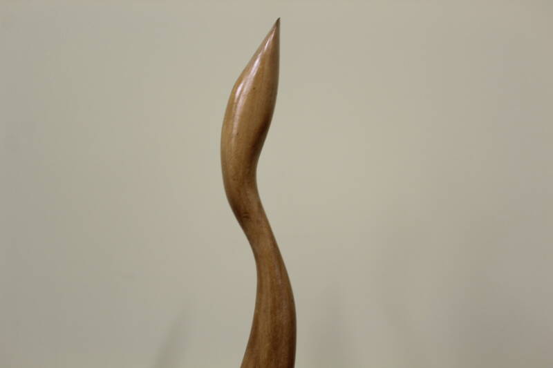 Vintage wooden crane
