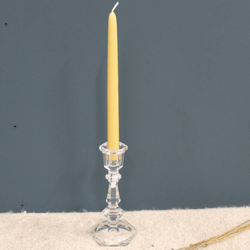 Vintage crystal candlestick
