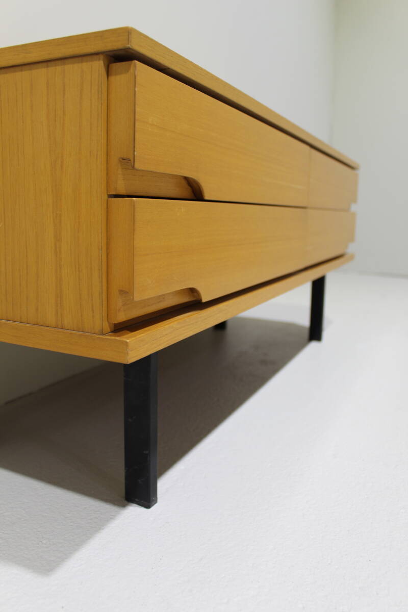 Vintage low sideboard, TV cabinet, cupboard - 70s | 01437