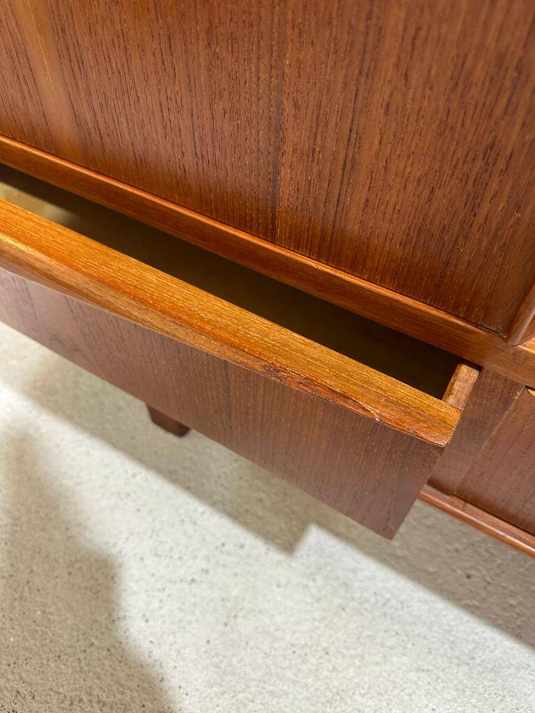 Vintage Deens Design sideboard, dressoir, kast - E.W. Bach jaren '60 | 00988
