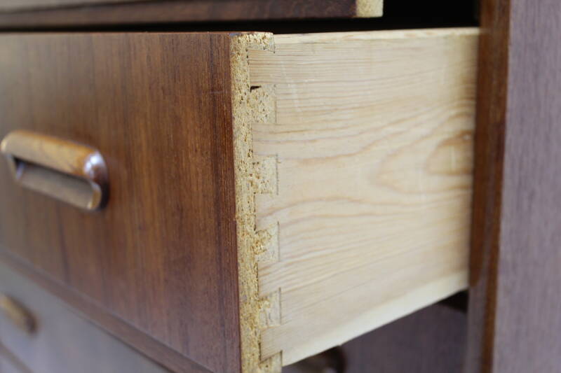 Vintage ladekast - Deens Design, teak hout | 00987