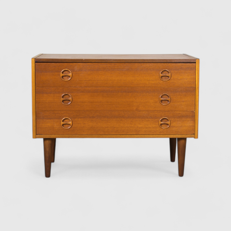 Vintage ladekast - Deens Design, teak hout | 01420
