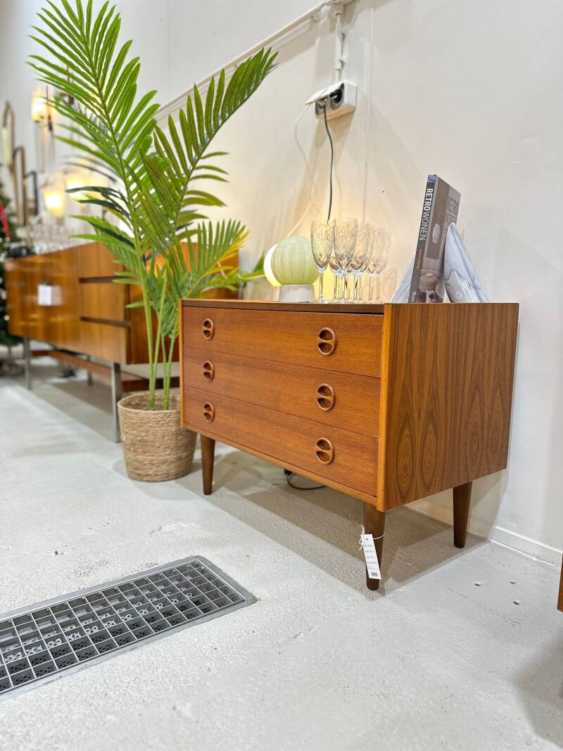 Vintage ladekast - Deens Design, teak hout | 01420
