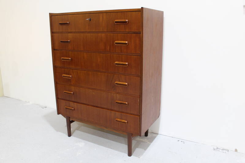 Vintage ladekast - Deens Design, teak hout | 00987