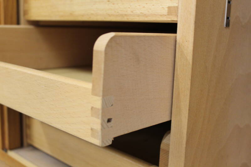 Vintage kast, archiefkastje | 00780