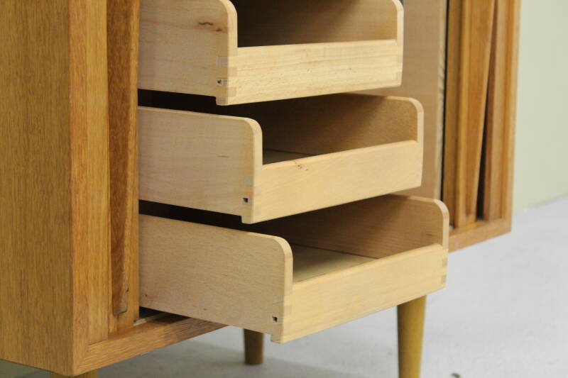 Vintage kast, archiefkastje | 00780