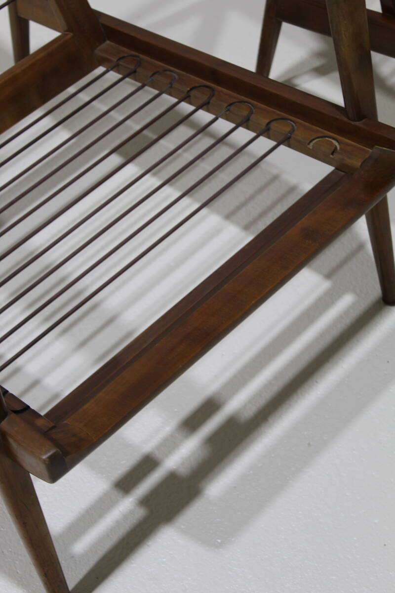 Vintage fauteuil, stoel - jaren '60, groen | 01397
