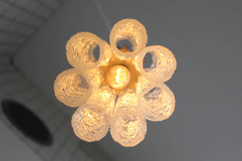 Vintage DORIA hanglamp - jaren '60 | 00927