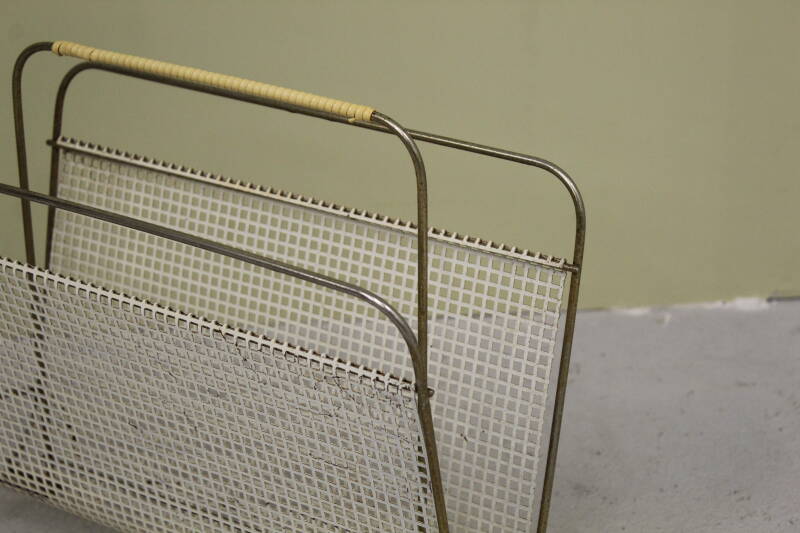 Vintage Pilastro magazine rack