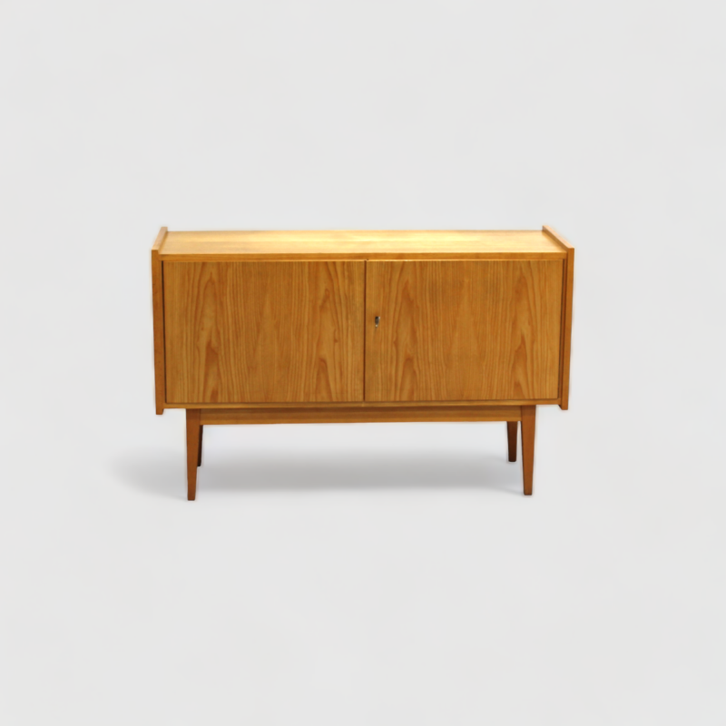 Vintage dressoir, sideboard - licht hout jaren '60 | 00968