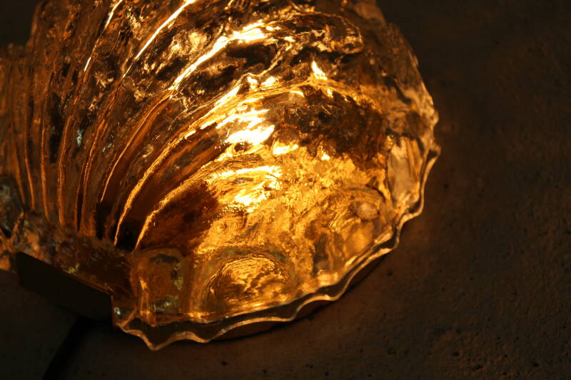 Vintage wall lamp Glashutte Limburg
