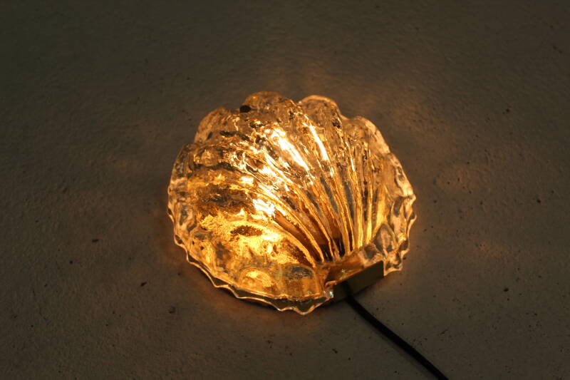 Vintage wall lamp Glashutte Limburg