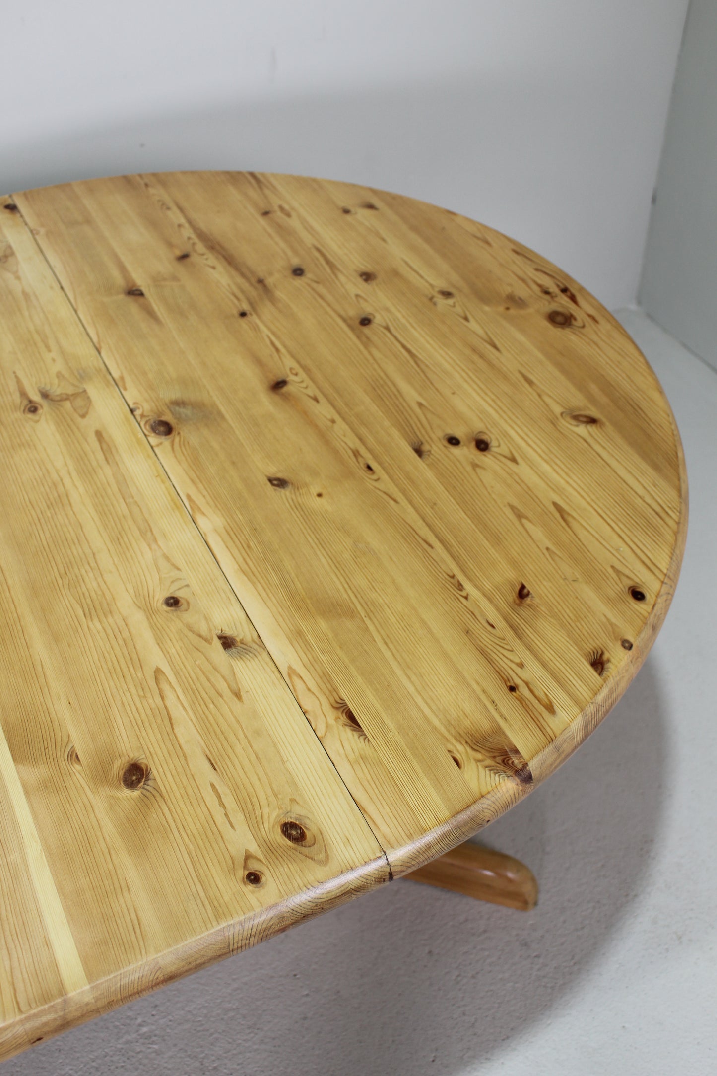 Vintage Deense design eettafel - Rainer Daumiller, grenen jaren '70