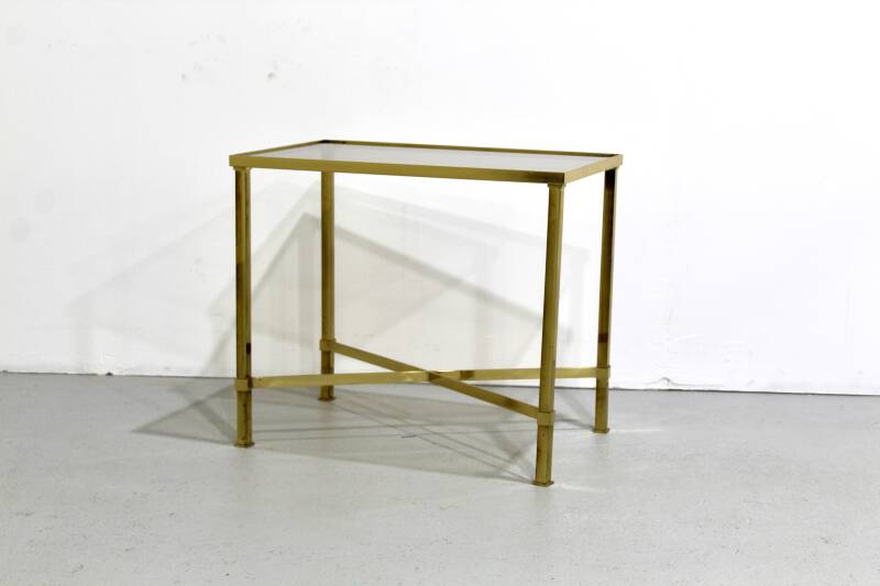 Vintage brass side table - 70s | 01204