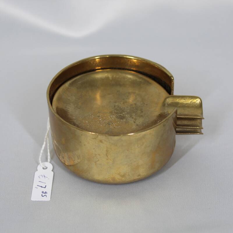 Vintage messing asbakjes