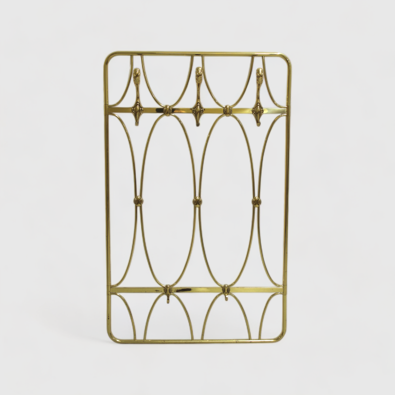Vintage brass wardrobe, coat rack - 70s | 01063