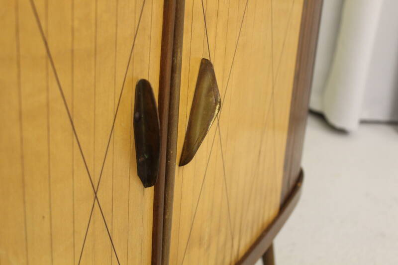 Vintage Getränkeschrank, Eckschrank - 50er Jahre | 00855
