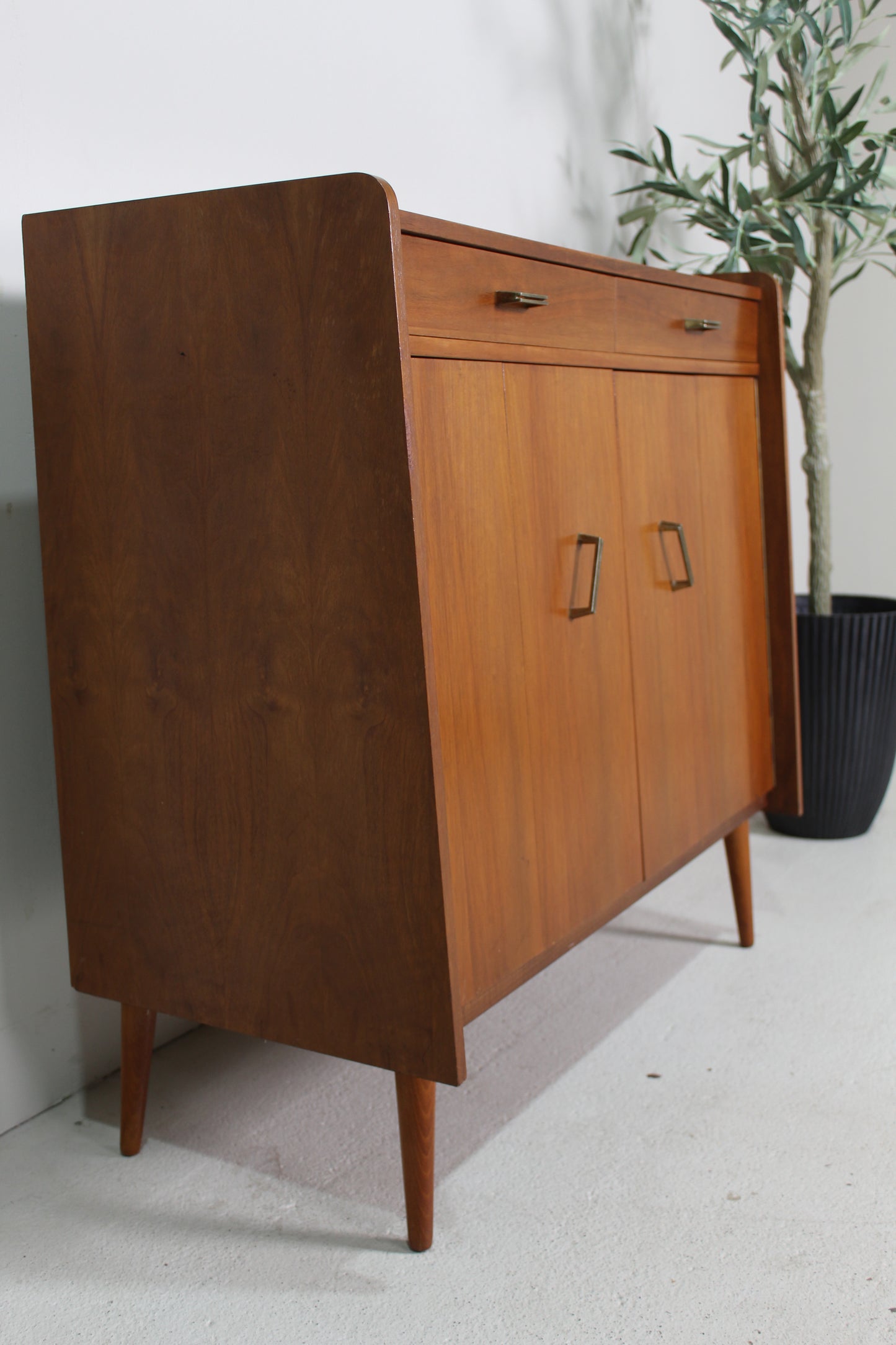 Vintage schoenenkastje jaren '60