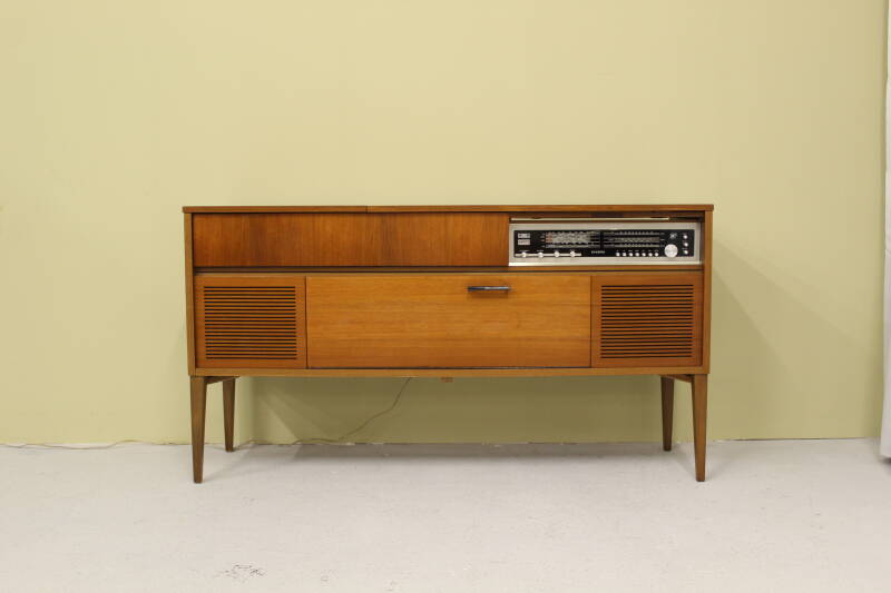 Vintage sideboard, audio furniture Philips