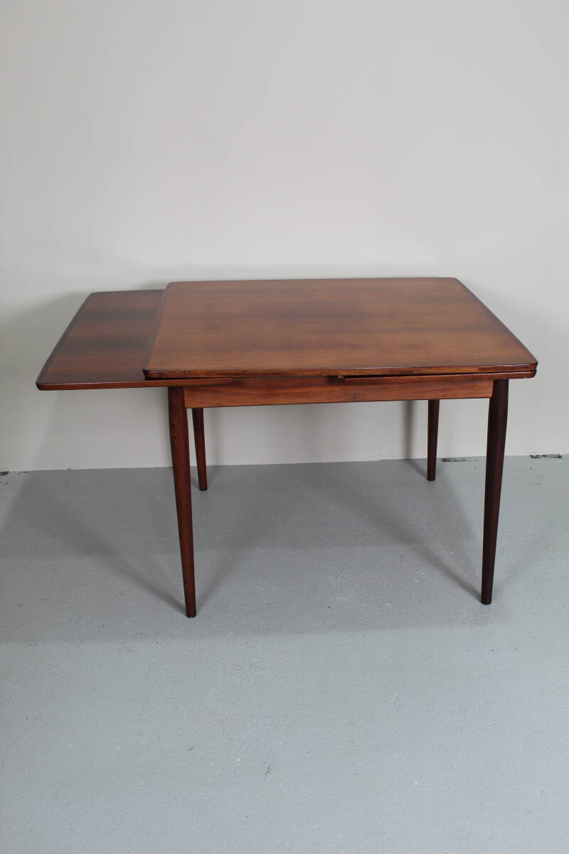 Vintage Deens Design vierkante uitschuifbare eettafel - Sibast jaren '60 | 01278