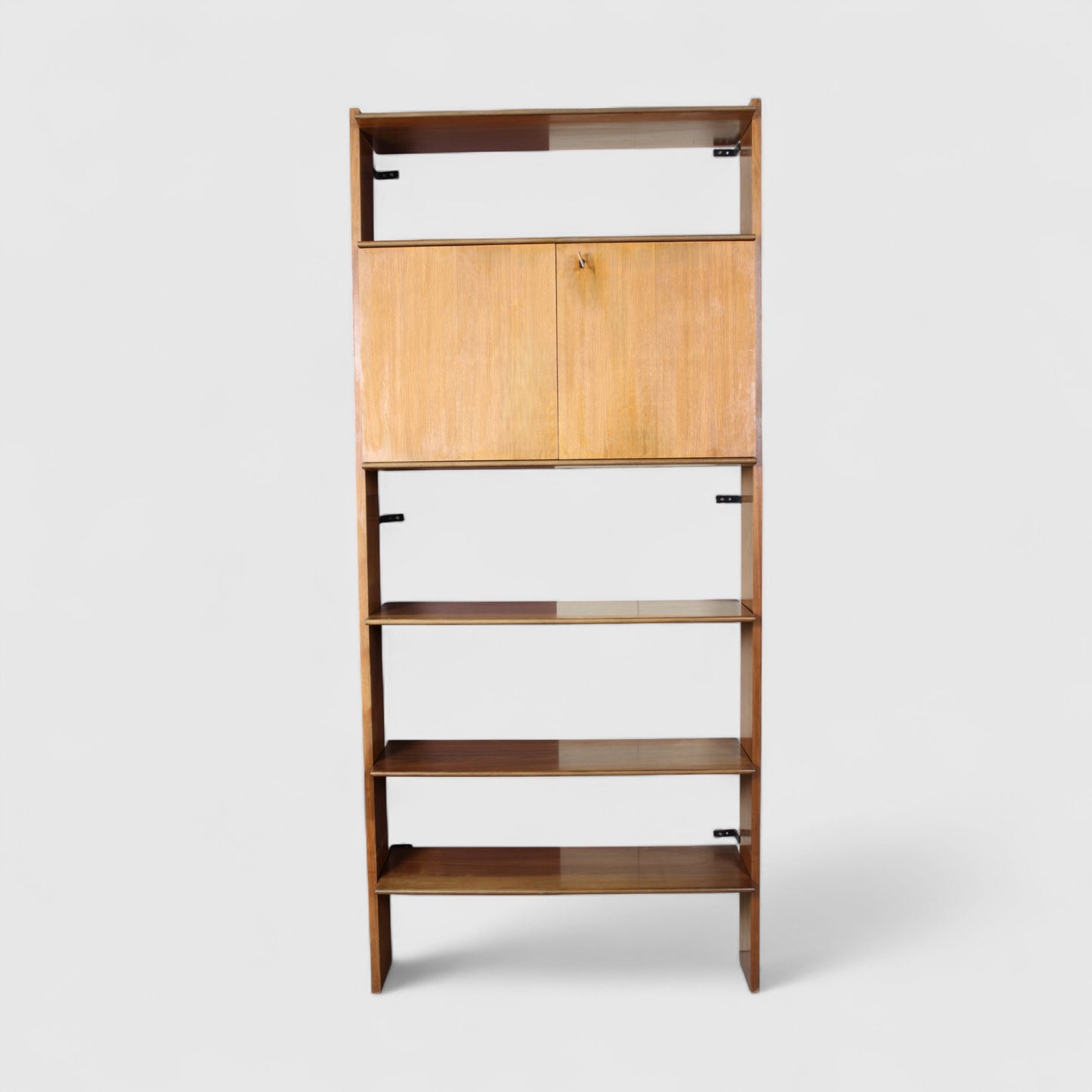 Vintage design wandkast boekenkast 1