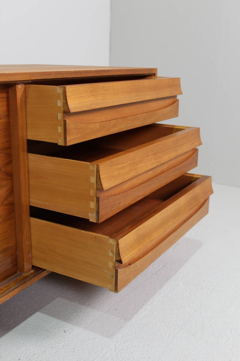 Vintage tv-meubel, dressoir, lowboard - jaren '60 | 01520