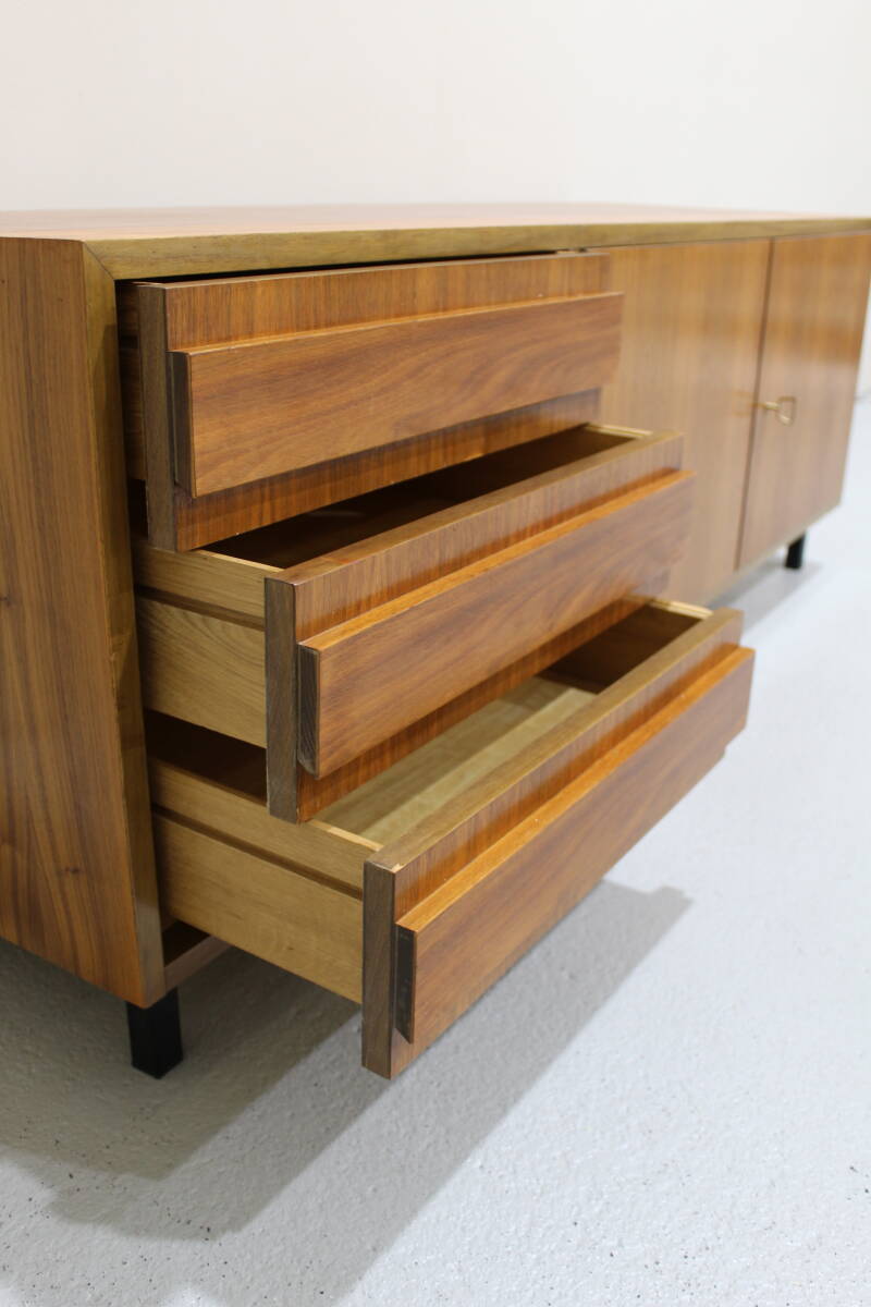 Vintage tv-meubel, lowboard - jaren '60 | 01279