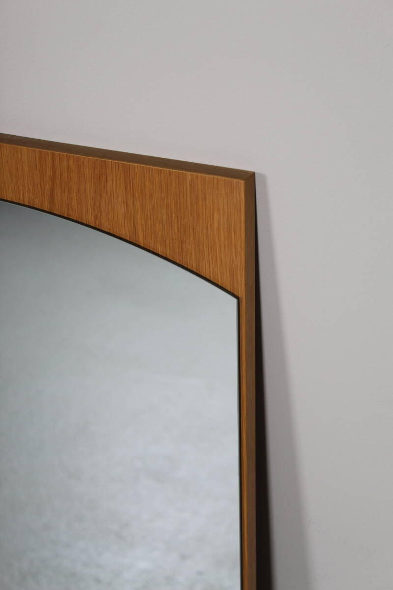 Vintage mirror - mid century, wood | 01385