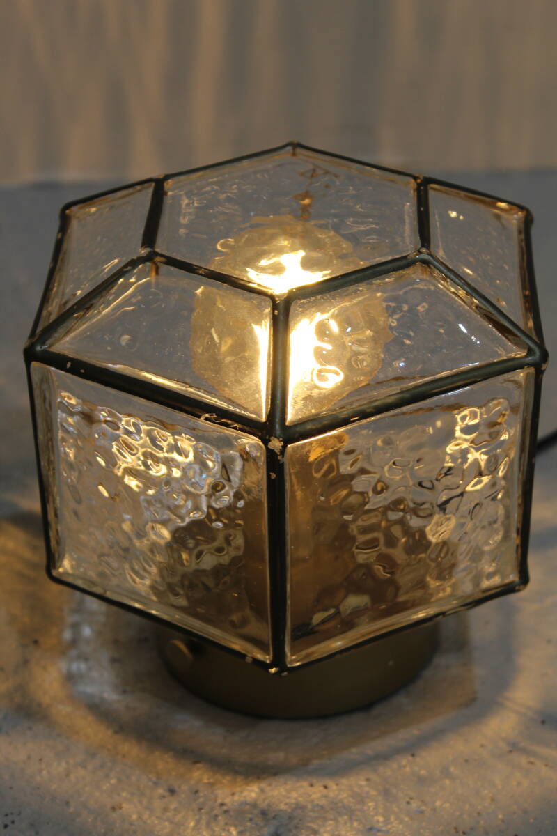 Vintage plafondlamp, wandlamp Hillebrand | 01360