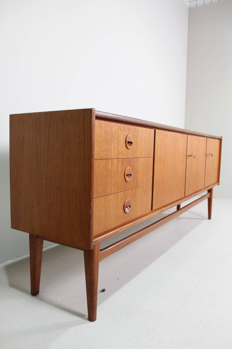 Vintage design dressoir, sideboard - Bartels, jaren '60, teak | 01509