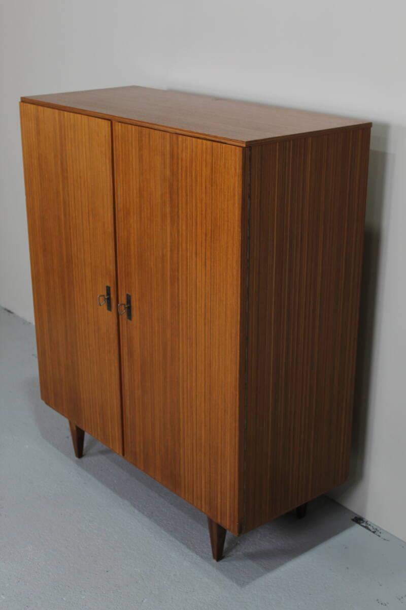 Vintage middelhoge kast, archiefkast, highboard - teak, jaren '60 | 01291