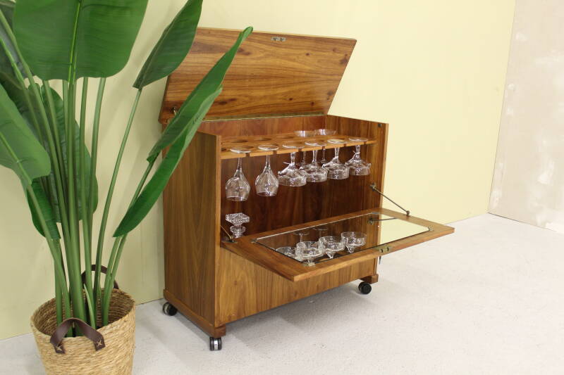 Vintage drankkast, cocktailbar, Deens Design jaren '60 | 00874