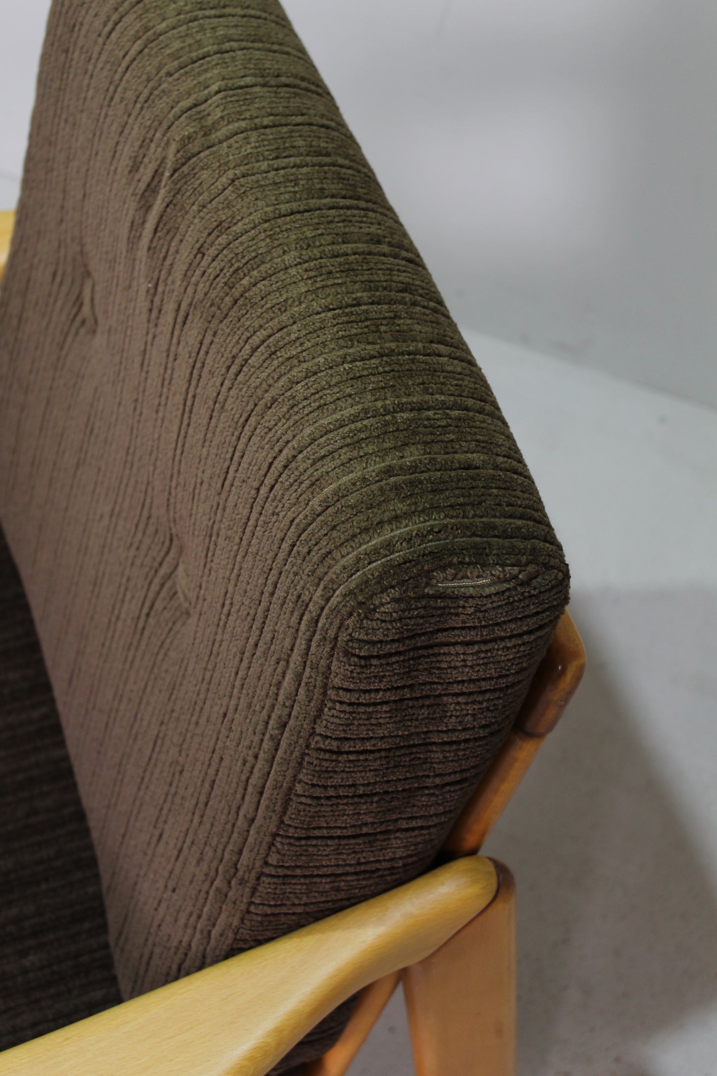 Vintage fauteuil - jaren '60, bruin