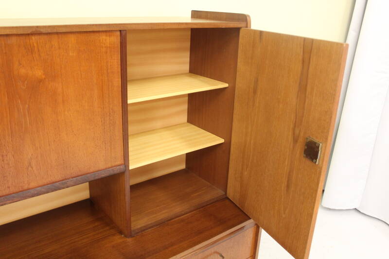Vintage highboard, secretaire