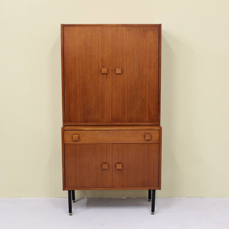 Vintage wandkast, highboard (2/3)